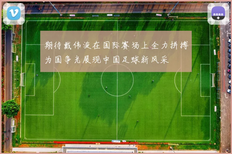 期待戴伟浚在国际赛场上全力拼搏为国争光展现中国足球新风采